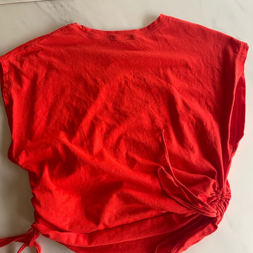 Ruched side Zara top